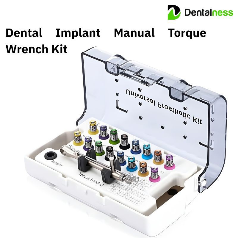 UNIVERSAL IMPLANT DRIVER WITH Manual Torque Wrench KIT
